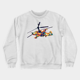 Ka-50 Black Shark Helicopter Crewneck Sweatshirt